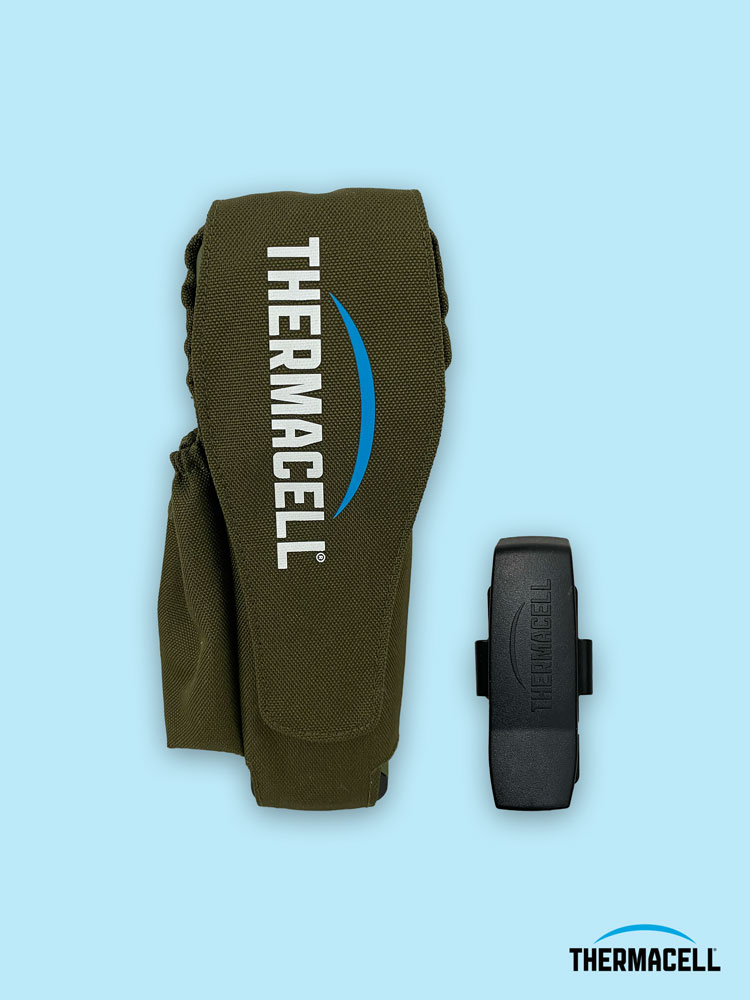 THERMACELL®-Holster APC in olivgrün